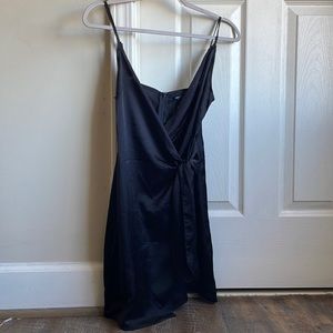 NastyGal tie mini dress